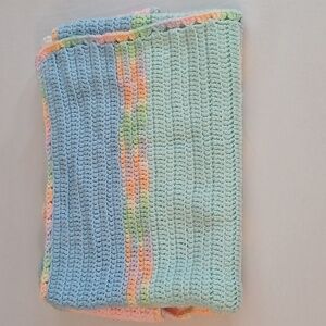 Hand Knit Baby Blanket